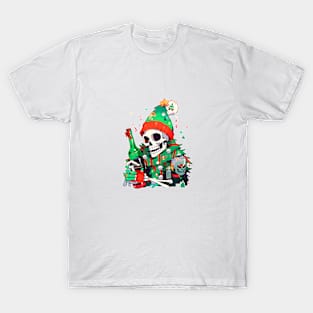 Christmas Skulls T-Shirt